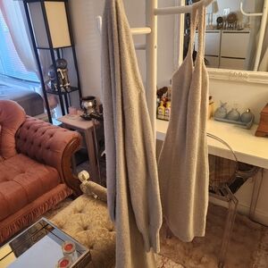 Sincerely Jules Soft Gray Knit Lounge Set